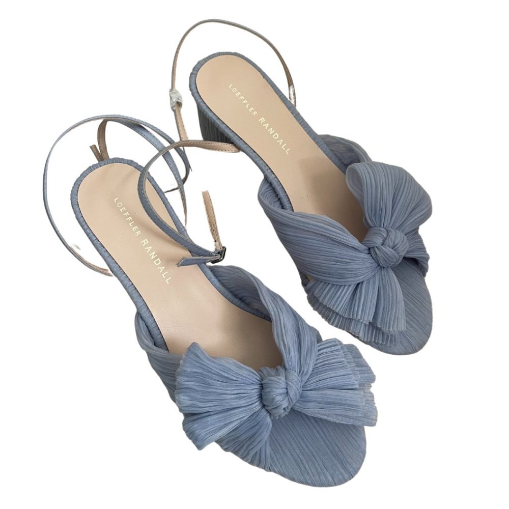 Loeffler Randall Camellia Knotted Sandals (Never Worn)